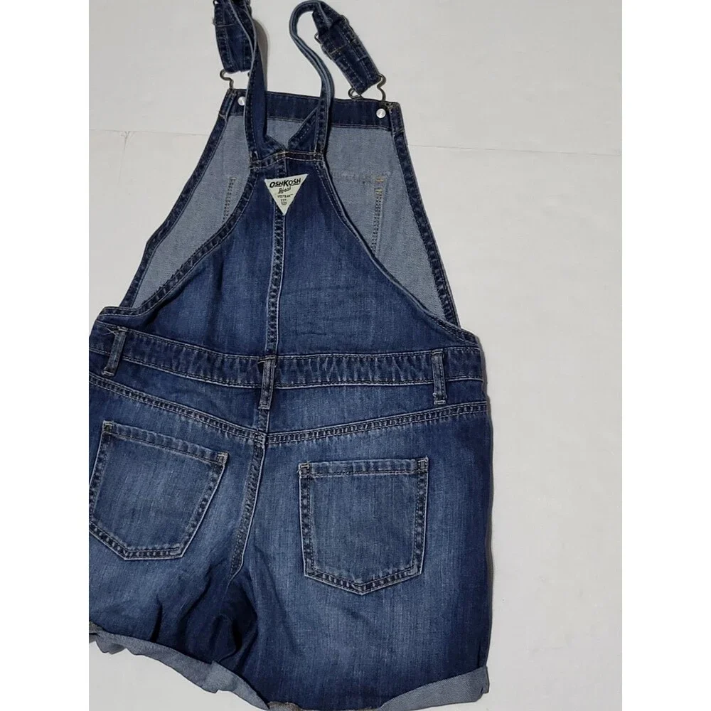 Oshkosh  Denim Overalls Size Kid's 12 Blue